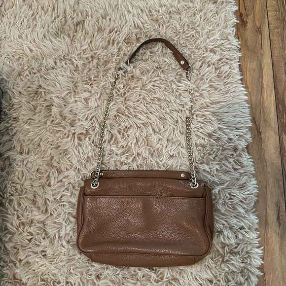 COPY - Michael Kors Tan Leather Shoulder Bag - Picture 2 of 6